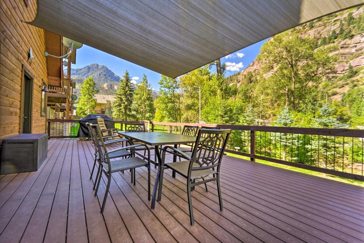 Updated Mtn Home With Deck On Uncompahgre River Ouray Exterior photo