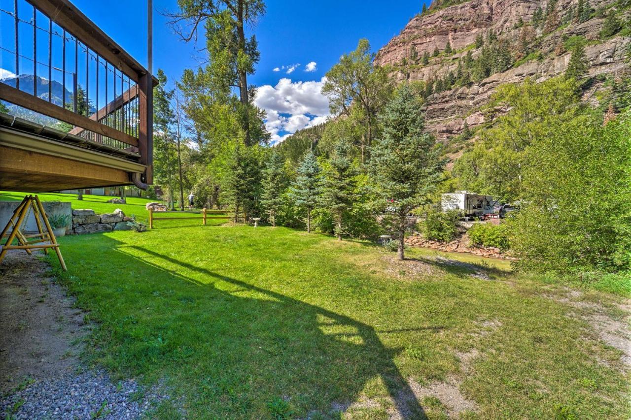 Updated Mtn Home With Deck On Uncompahgre River Ouray Exterior photo